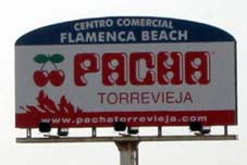 Flamenca Beach commercial centre