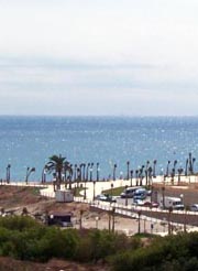 Playa Flamenca promenade