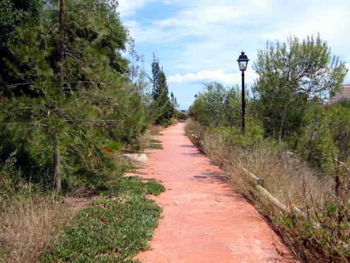 Playa Flamenca gorge