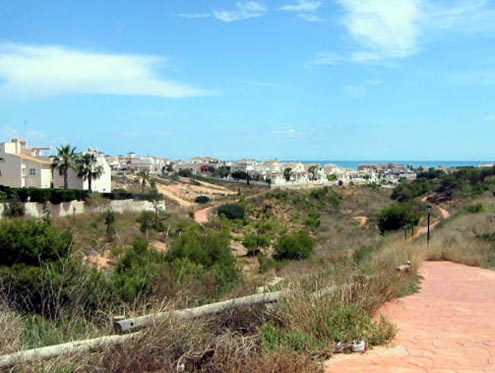 Playa Flamenca gorge