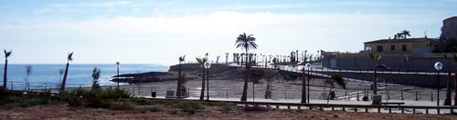 Playa Flamenca promenade