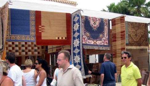 Playa Flamenca street market