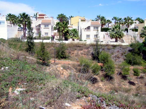 Playa Flamenca gorge